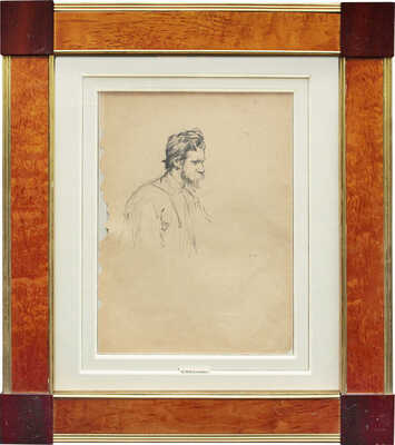 Кустодиев Борис Михайлович. Мужской портрет 